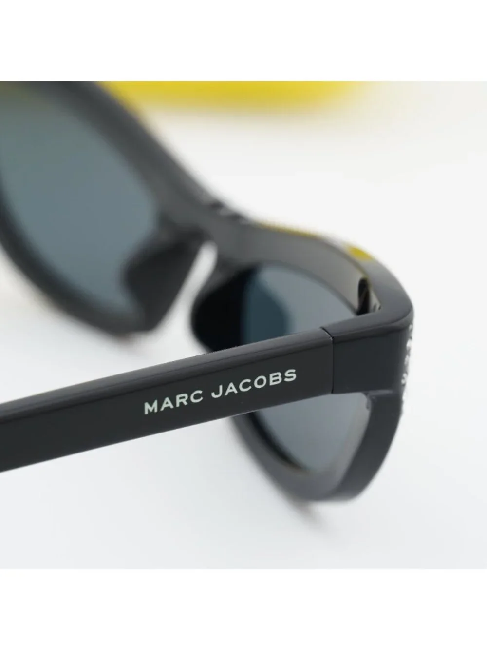 Marc Jacobs MARC 797/S 07C5 IR Cat Eye Sunglasses - Black/Crystal / Grey